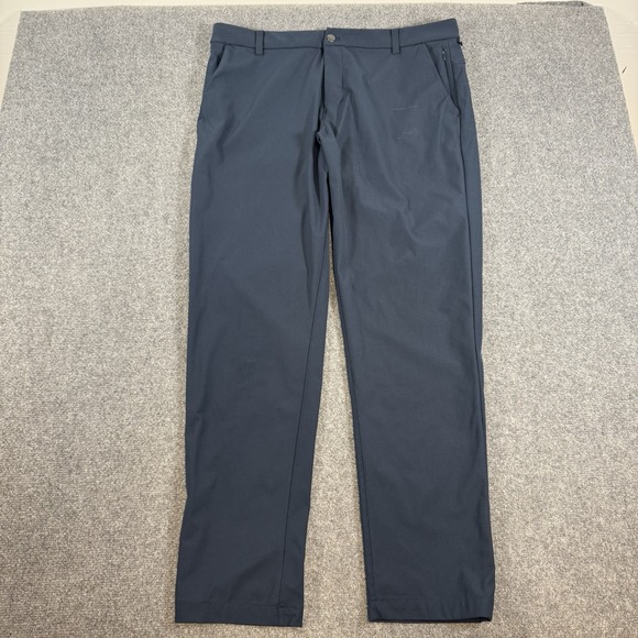lululemon athletica Other - Lululemon Commission Pant Mens 38x33 Navy Slim‎ Stretch Performance Warpstreme